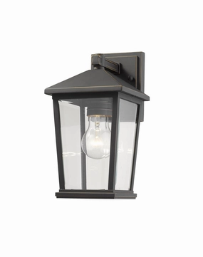 Beacon One Light Outdoor Wall Light Oil Rubbed BronzeOutdoor wall sconces with motion sensor