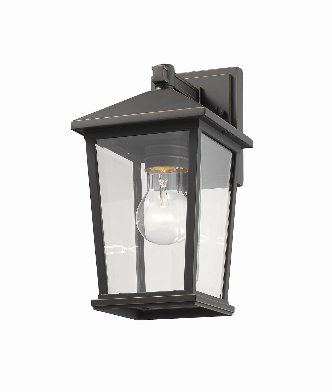 Beacon One Light Outdoor Wall Light Oil Rubbed Bronze