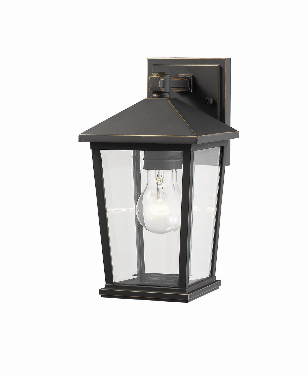 Beacon One Light Outdoor Wall Light Oil Rubbed Bronze