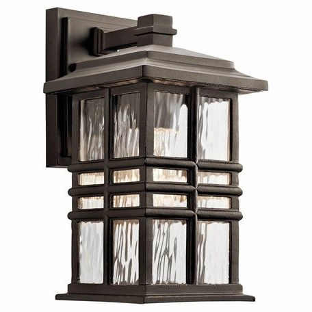Beacon Square 12" 1-Light Outdoor Wall Light
