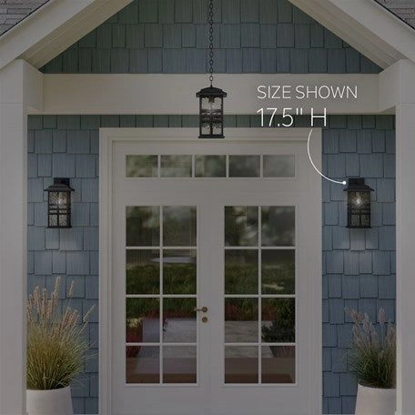 Beacon Square 12" 1-Light Outdoor Wall Light