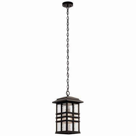 Beacon Square 9.5" 1-Light Outdoor Hanging Pendant
