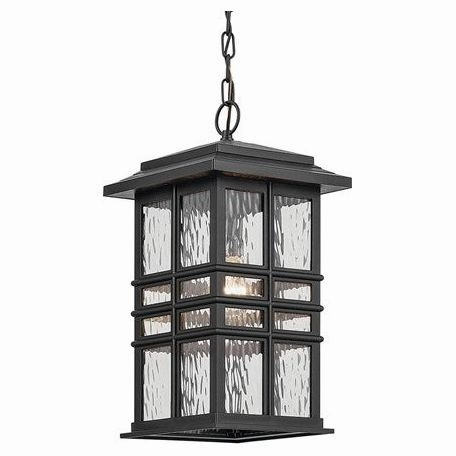 Beacon Square 9.5" 1-Light Outdoor Hanging Pendant