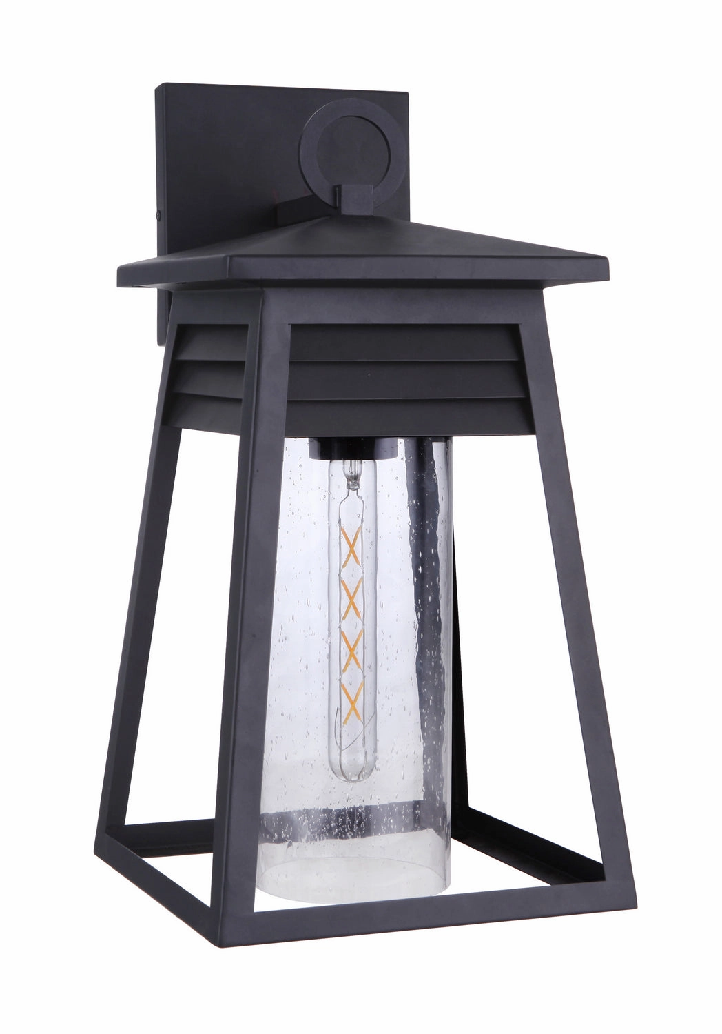 Becca One Light Outdoor Pendant Textured BlackOutdoor wall sconces with motion sensor