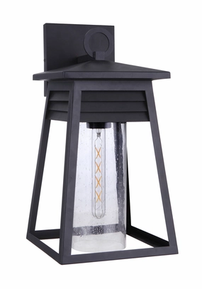 Becca One Light Outdoor Pendant Textured BlackOutdoor wall sconces with motion sensor