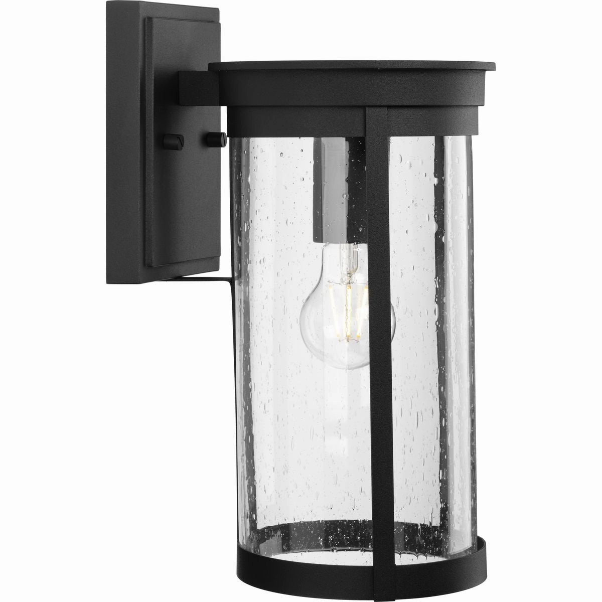 Belden One Light Outdoor Wall Lantern Black