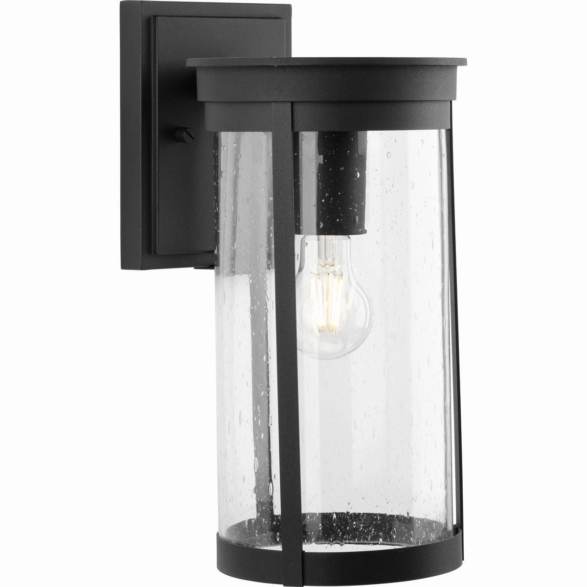 Belden One Light Outdoor Wall Lantern Black