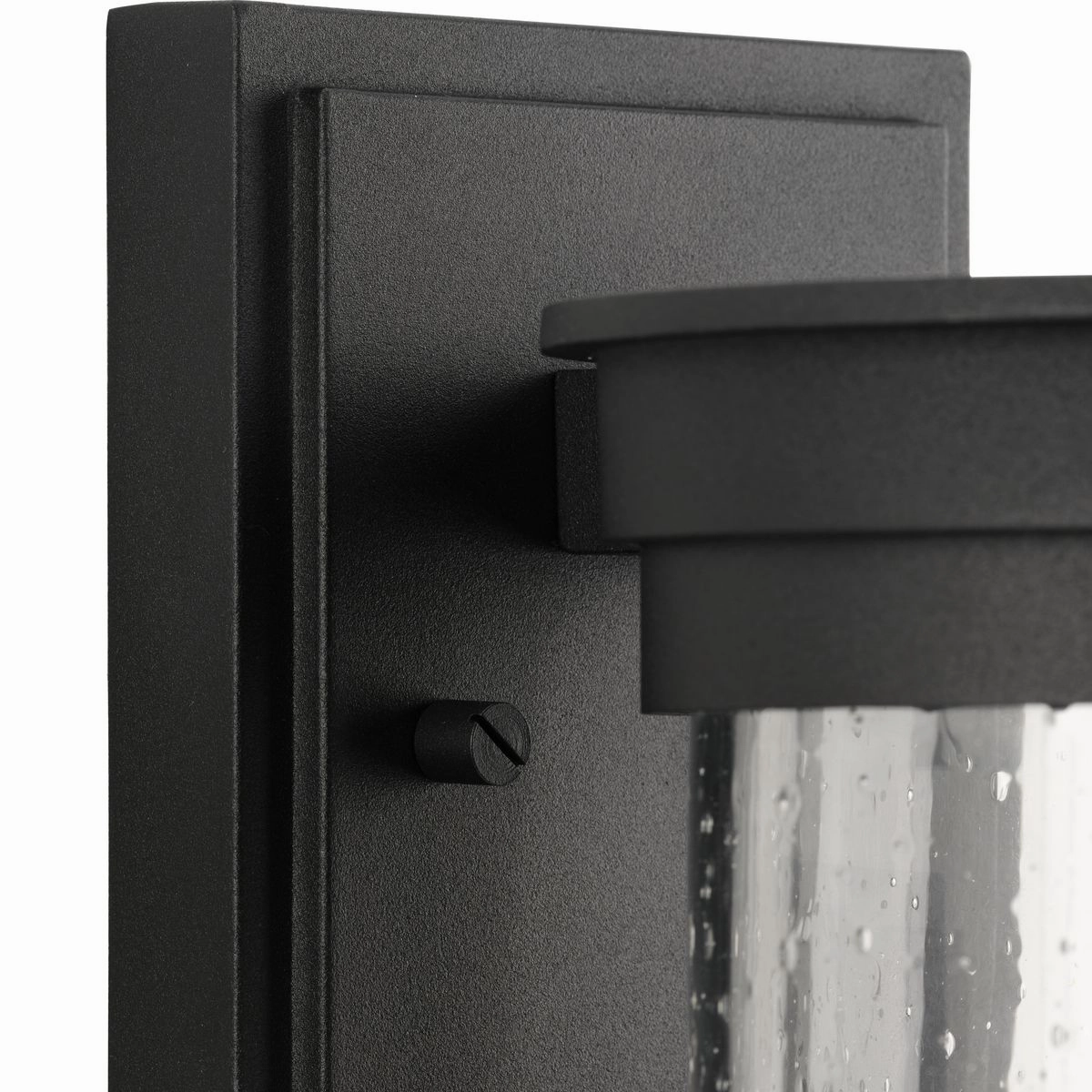 Belden One Light Outdoor Wall Lantern Black