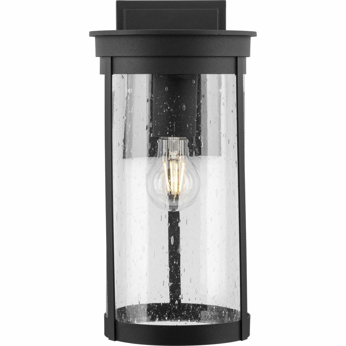 Belden One Light Outdoor Wall Lantern Black