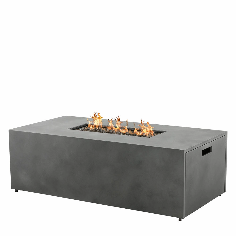 Bellino 60"  30" Rectangular Fire Pitportable outdoor fire pit with lid