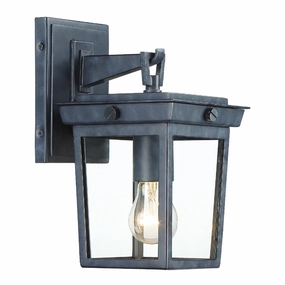 Belmont One Light Outdoor Wall Sconce GraphiteOutdoor wall sconces with motion sensor