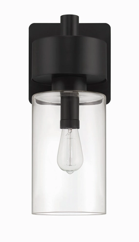 Bennet One Light Outdoor Wall Lantern MidnightOutdoor wall sconces with motion sensor