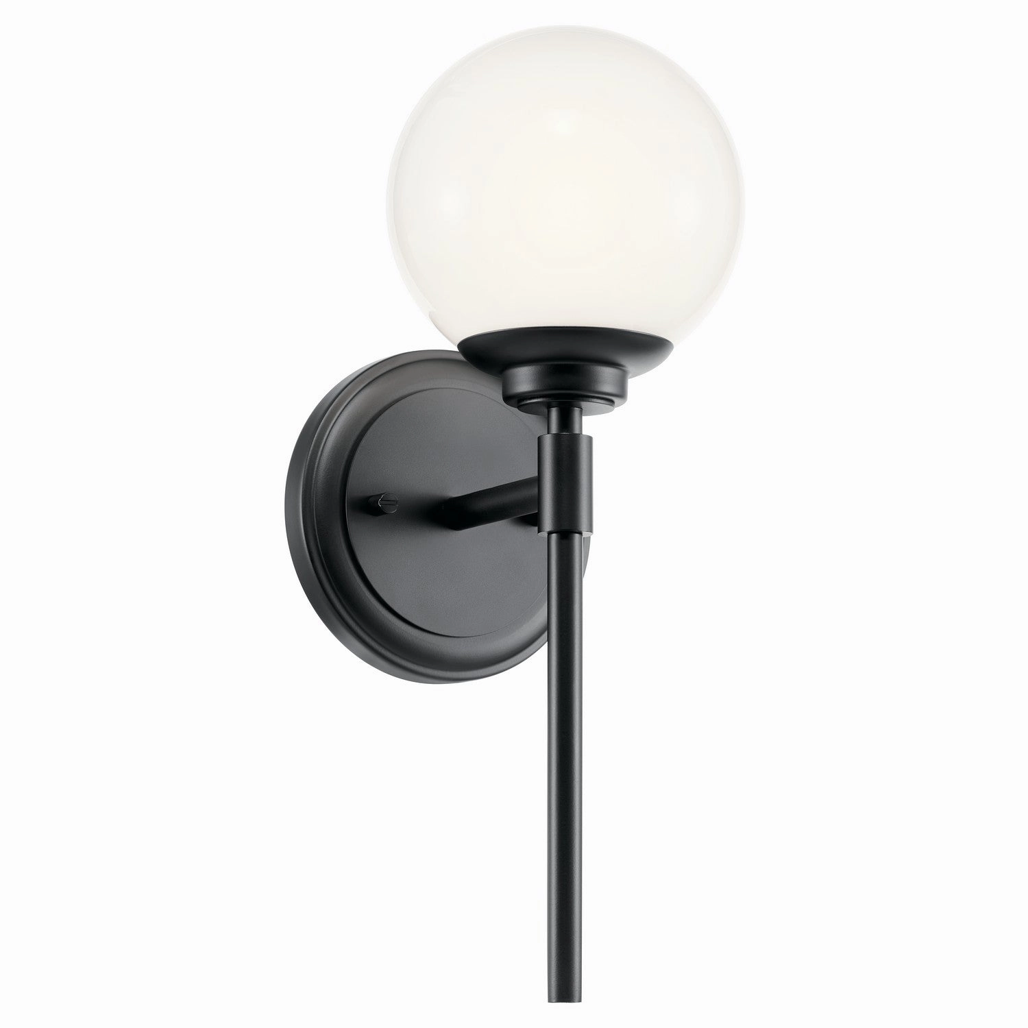 Benno One Light Wall Sconce BlackOutdoor wall sconces with motion sensor
