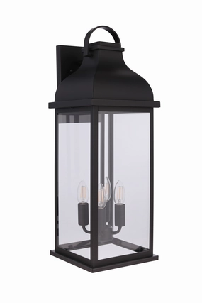 Bent Tree Four Light Outdoor Wall Lantern MidnightOutdoor wall sconces with motion sensor