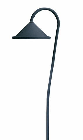 Berkeley One Light Low Voltage Fixture Satin BlackDecorative outdoor post lights