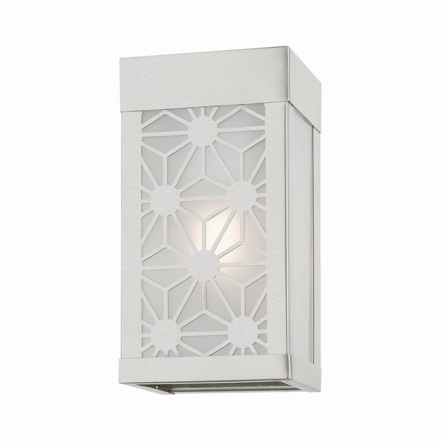 Berkeley One Light Outdoor Wall Sconce Brushed Nickel