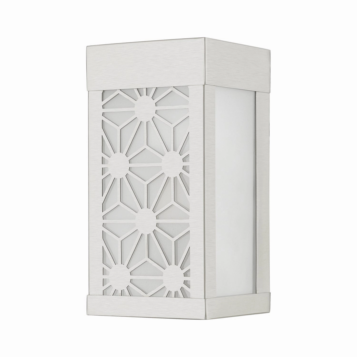 Berkeley One Light Outdoor Wall Sconce Brushed Nickel