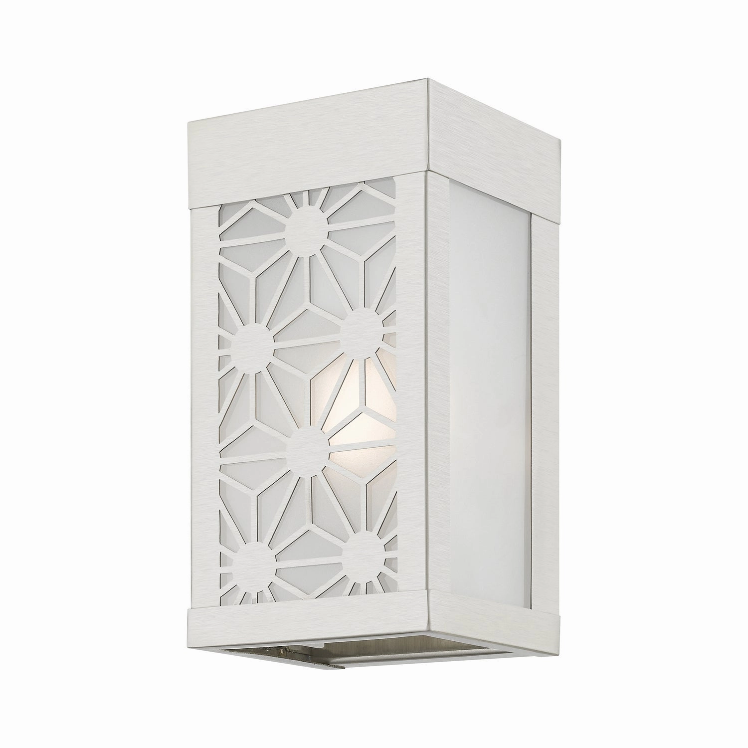 Berkeley One Light Outdoor Wall Sconce Brushed Nickel