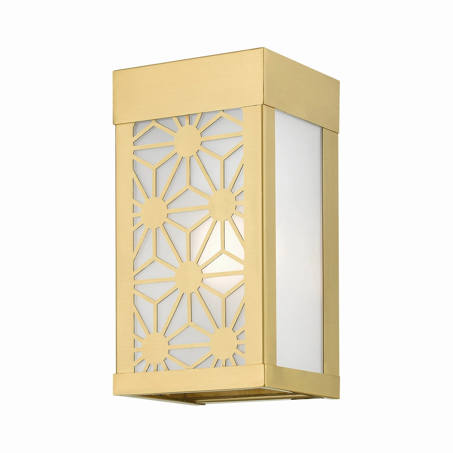 Berkeley One Light Outdoor Wall Sconce Satin Gold