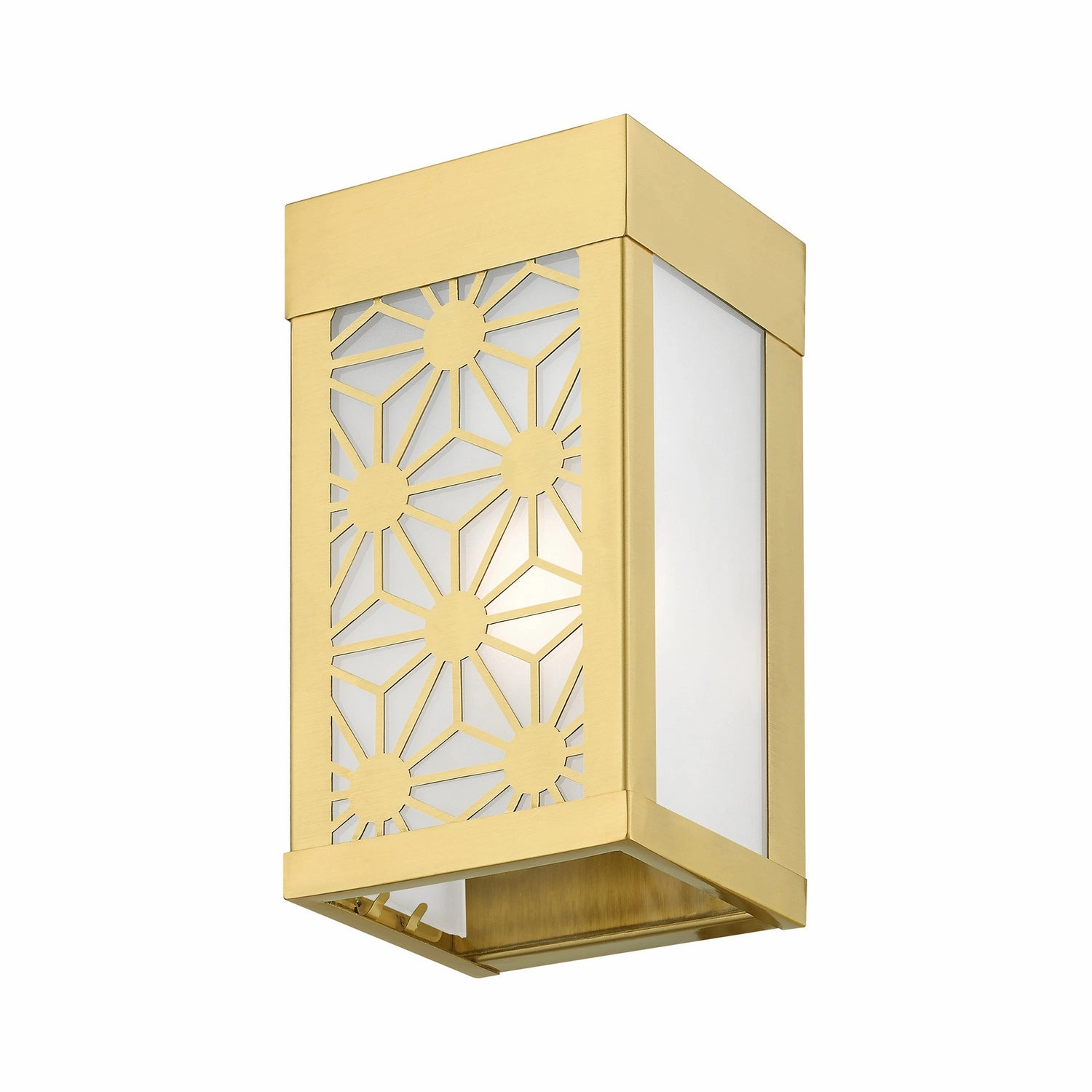 Berkeley One Light Outdoor Wall Sconce Satin Gold