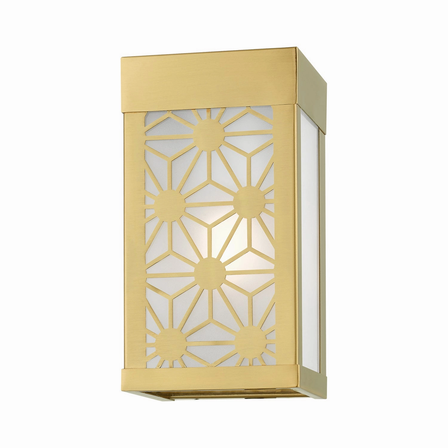 Berkeley One Light Outdoor Wall Sconce Satin Gold