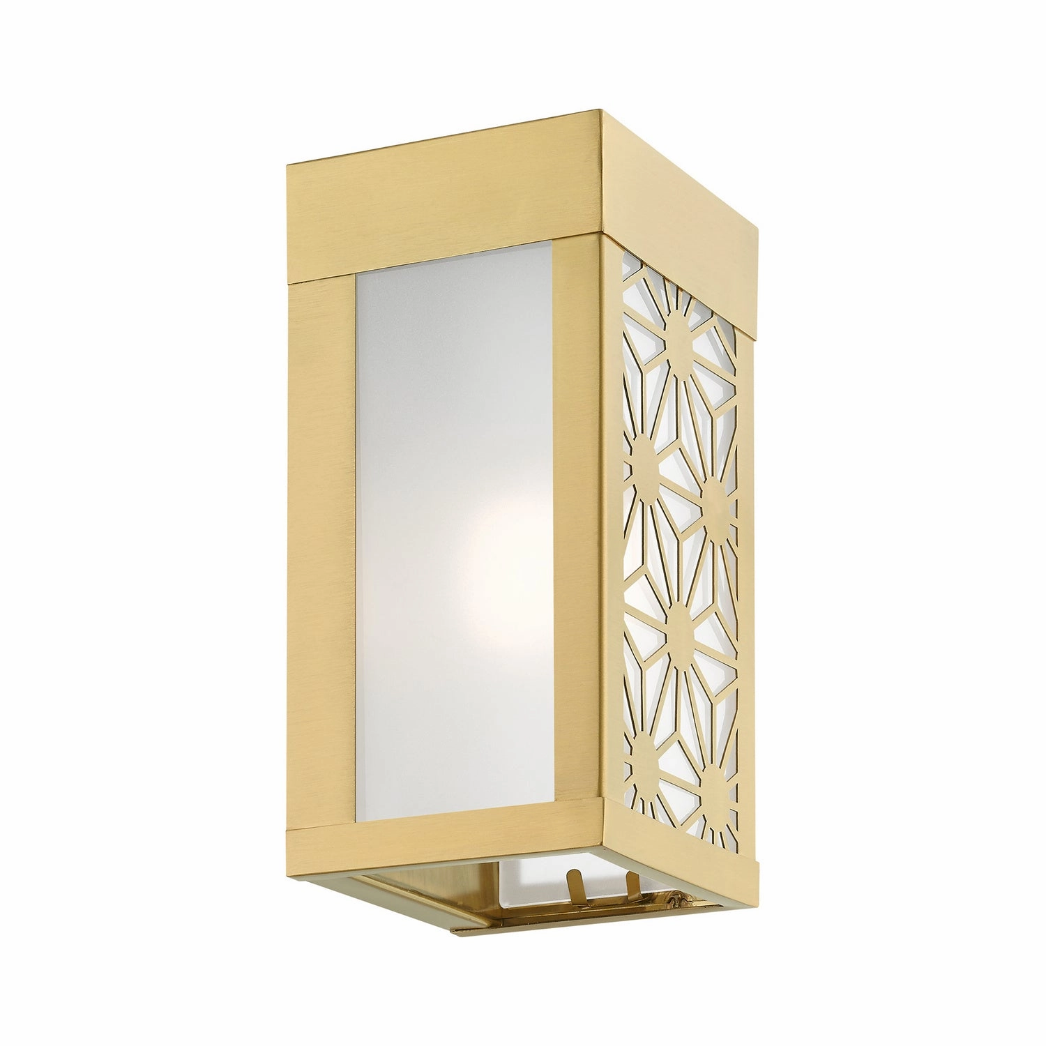 Berkeley One Light Outdoor Wall Sconce Satin Gold