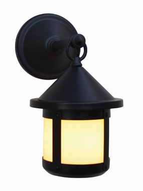 Berkeley One Light Wall Mount Satin BlackOutdoor wall sconces with motion sensor