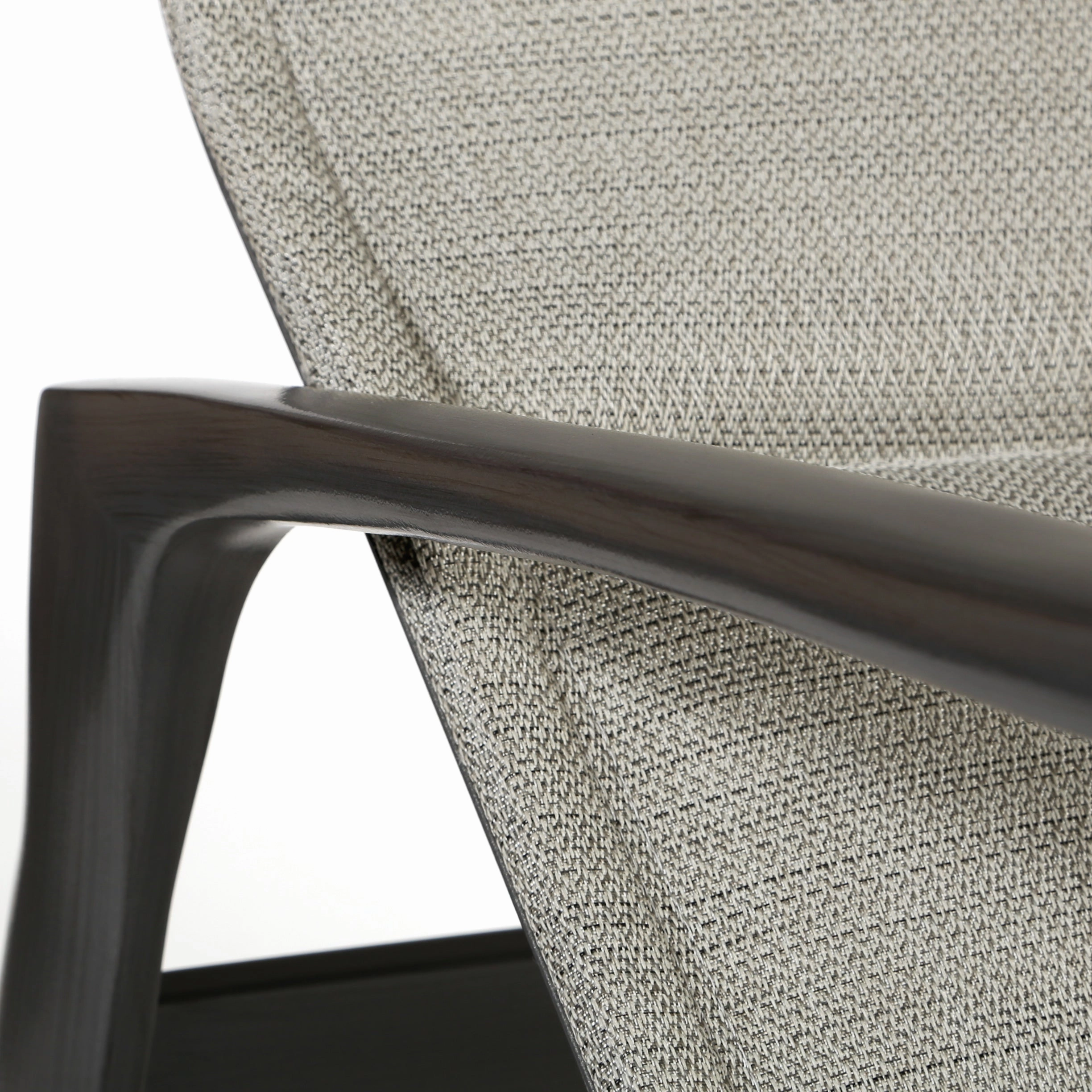 Berkeley Padded Sling Lounge Chair and Ottoman
