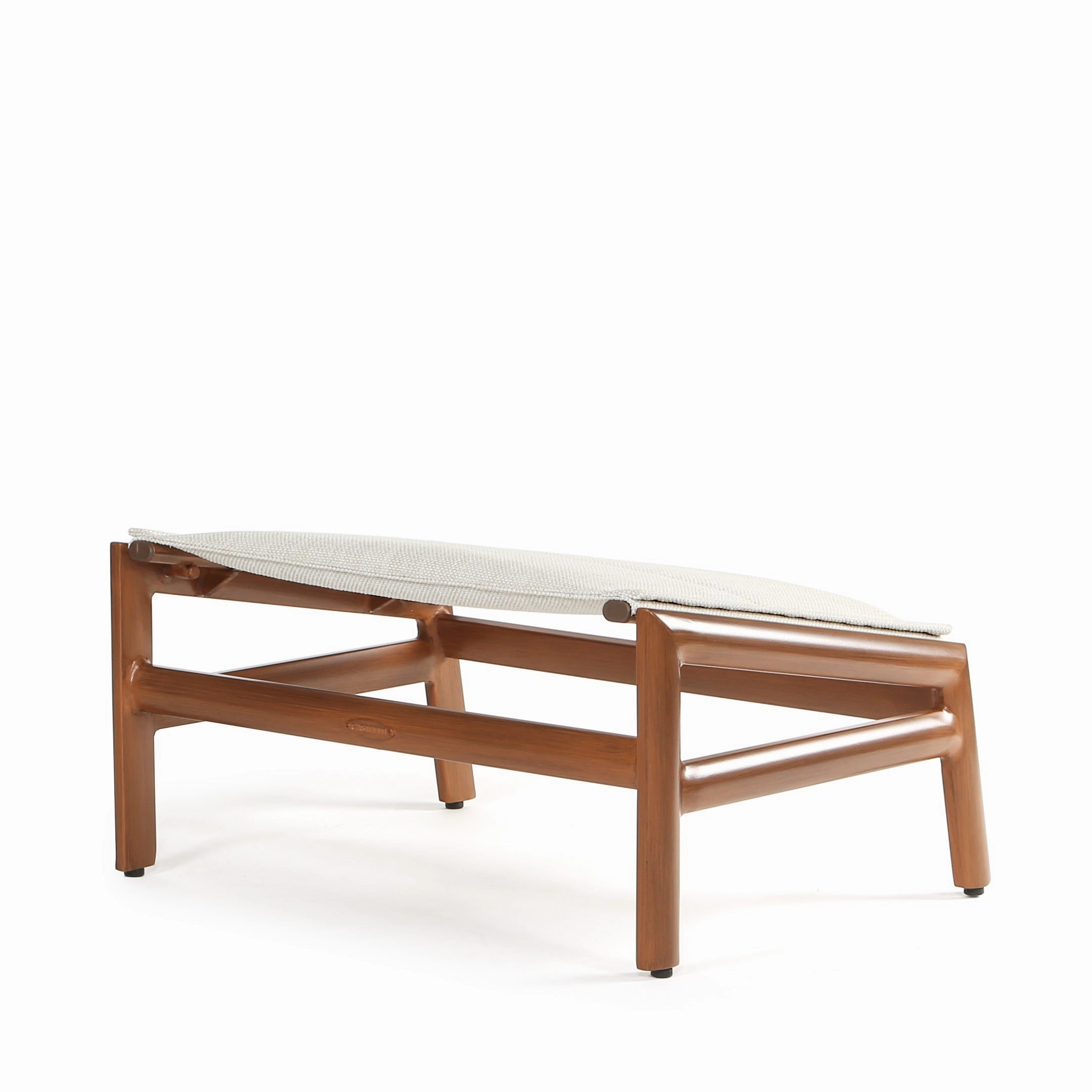Berkeley Padded Sling Lounge Chair and Ottoman