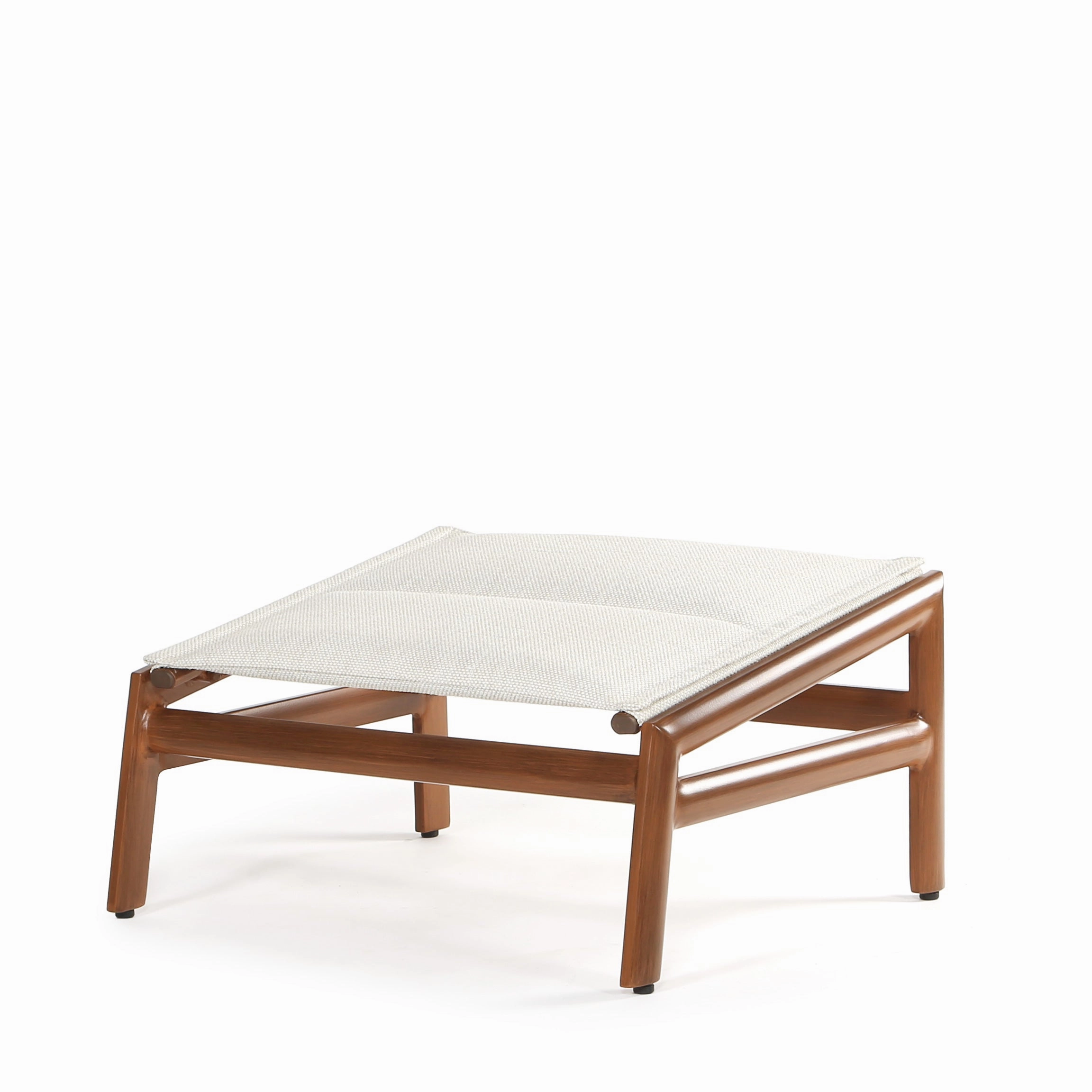 Berkeley Padded Sling Lounge Chair and Ottoman