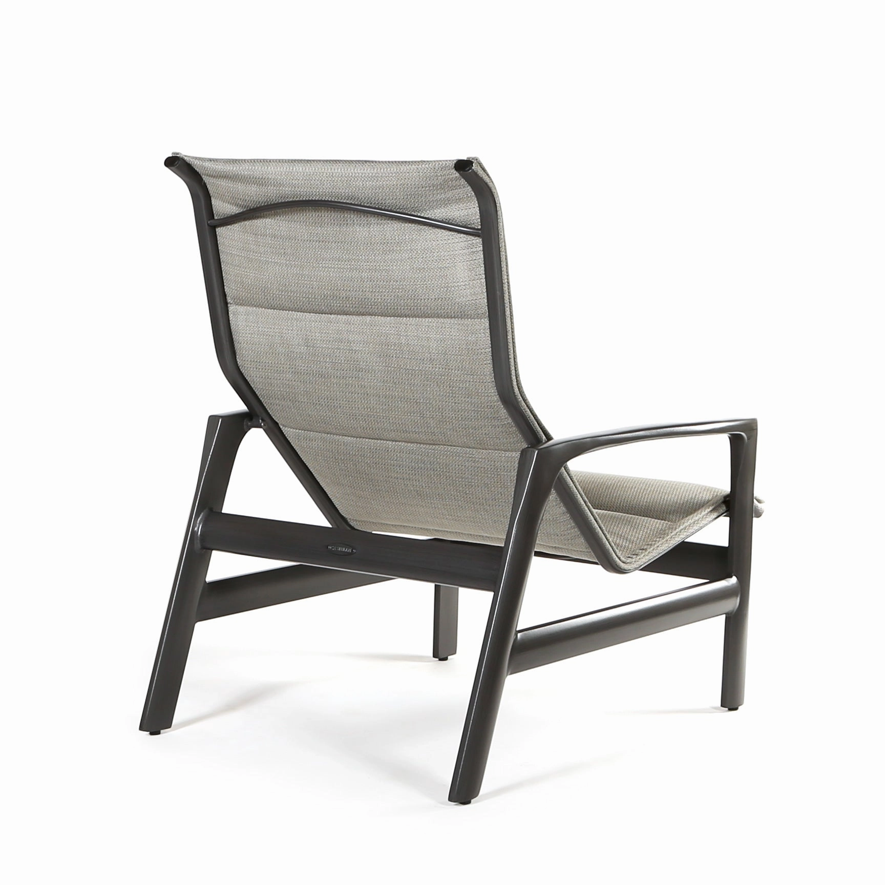 Berkeley Padded Sling Lounge Chair and Ottoman