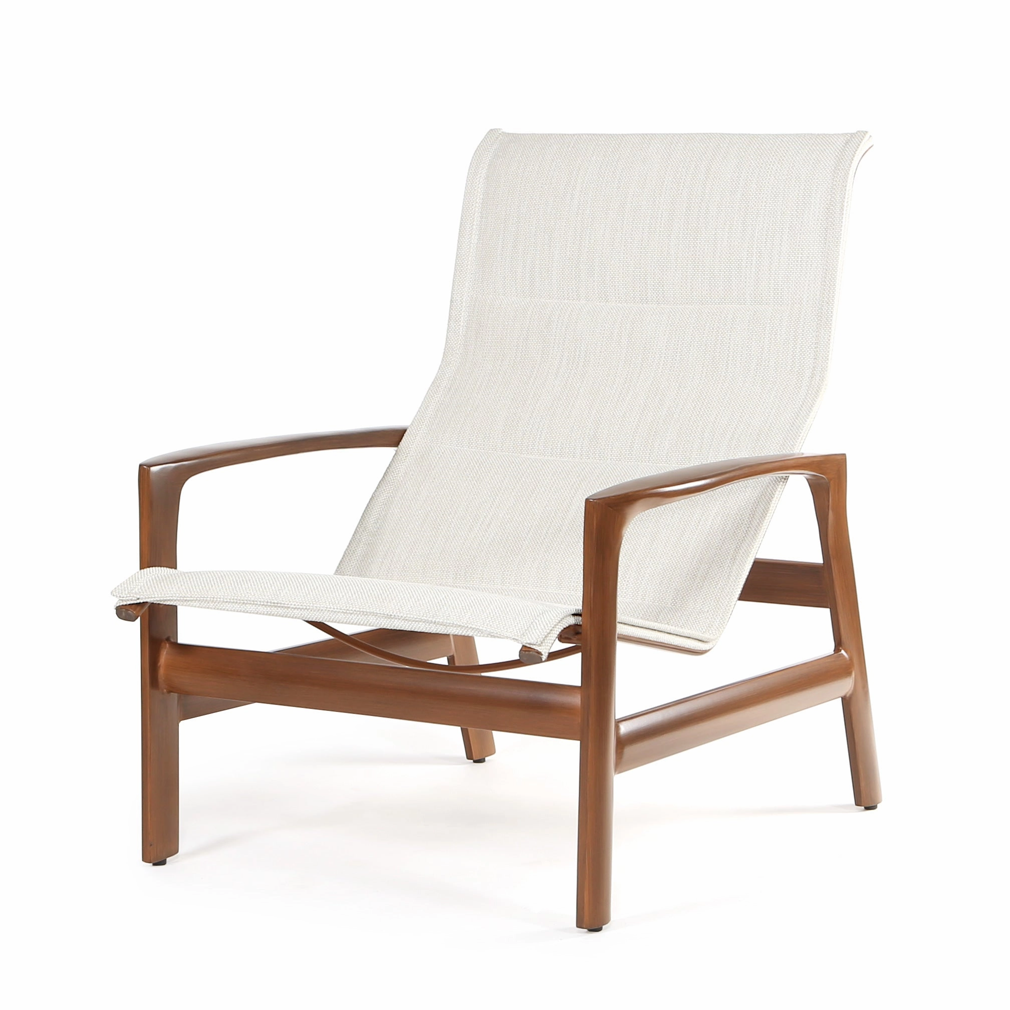 Berkeley Padded Sling Lounge Chaircast aluminum patio dining set