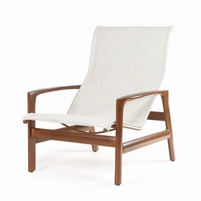 Berkeley Padded Sling Lounge Chaircast aluminum patio dining set