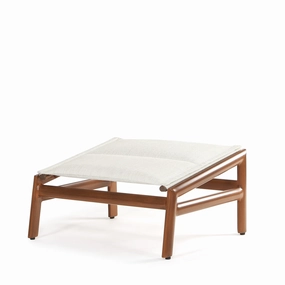 Berkeley Padded Sling Ottomancast aluminum patio dining set