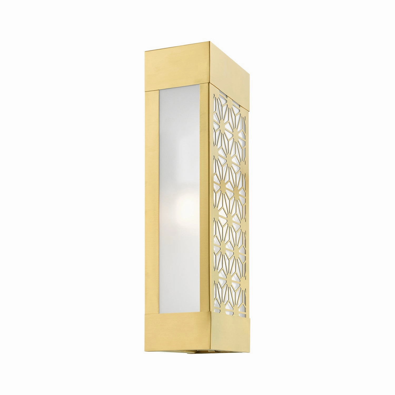 Berkeley Two Light Outdoor Wall Sconce Satin Gold