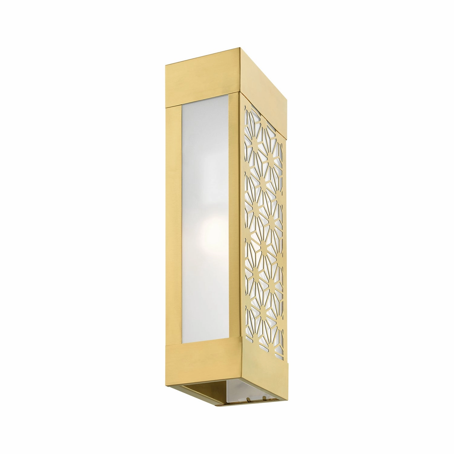 Berkeley Two Light Outdoor Wall Sconce Satin Gold