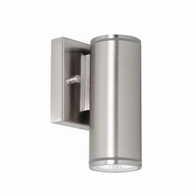 Beverly LED Outdoor Wall Sconce Satin NickelOutdoor wall sconces with motion sensor