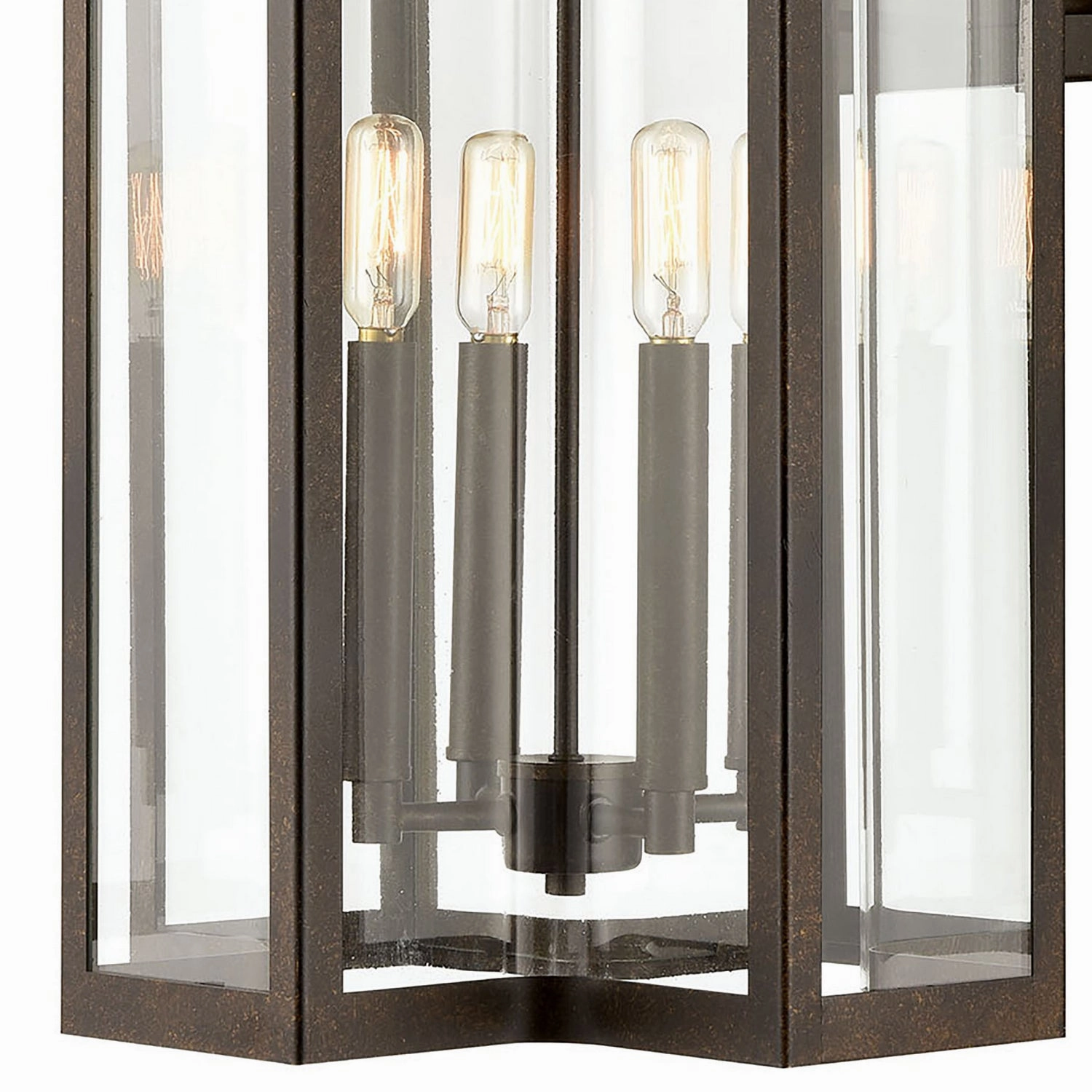 Bianca Four Light Outdoor Wall Sconce Hazelnut Bronze