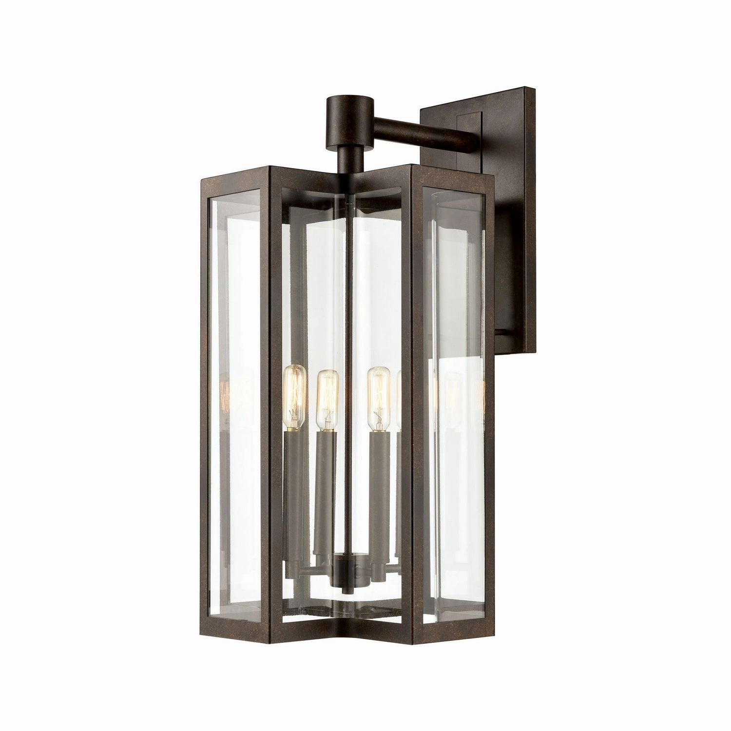 Bianca Four Light Outdoor Wall Sconce Hazelnut BronzeOutdoor wall sconces with motion sensor