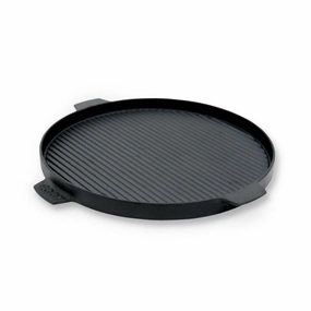 Big Green Egg Cast Iron Plancha Griddle L/XL outdoor kitchen cooking station with sink