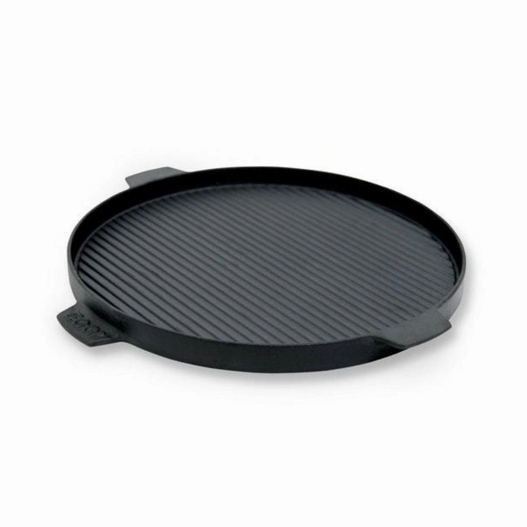 Big Green Egg Cast Iron Plancha Griddle L/XL outdoor kitchen cooking station with sink