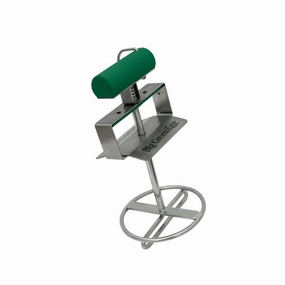 Big Green Egg Grid Lifter outdoor kitchen cooking station with sink