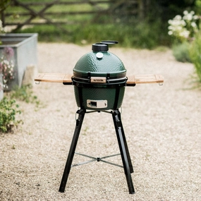 Big Green Egg MiniMax Foldable Stand outdoor kitchen cooking station with sink
