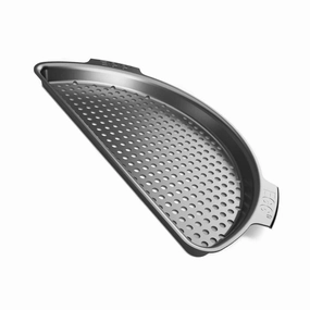 Big Green Egg Perforated Half Grid outdoor kitchen cooking station with sink
