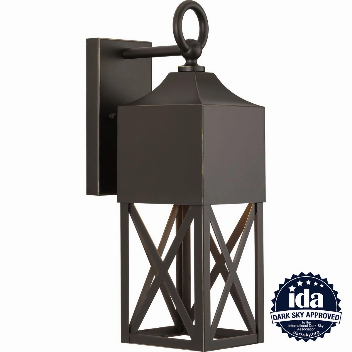 Birkdale One Light Outdoor Wall Lantern Antique Bronze