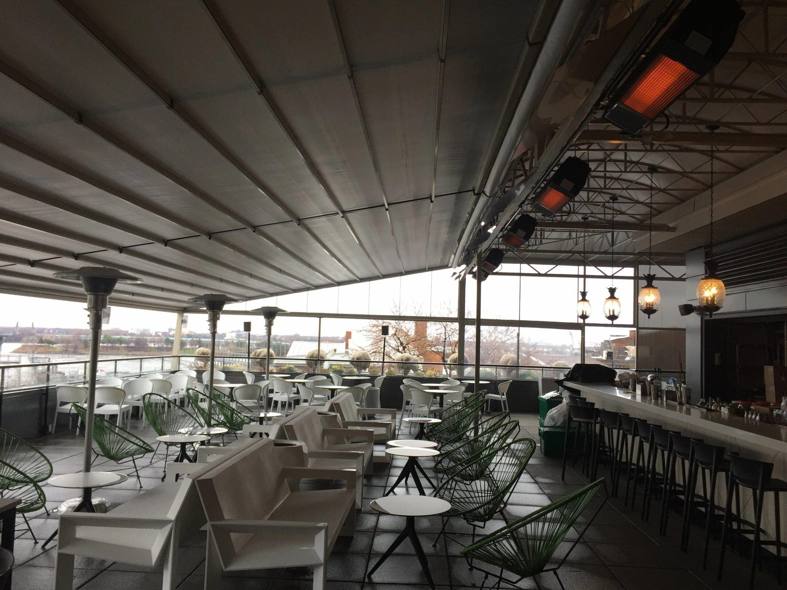 BistroSchwank Single Stage Gas Patio Heater With Electronic Ignition