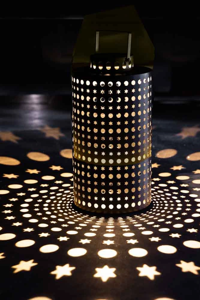 Black Star Solar Lightoutdoor garden decorative ornaments