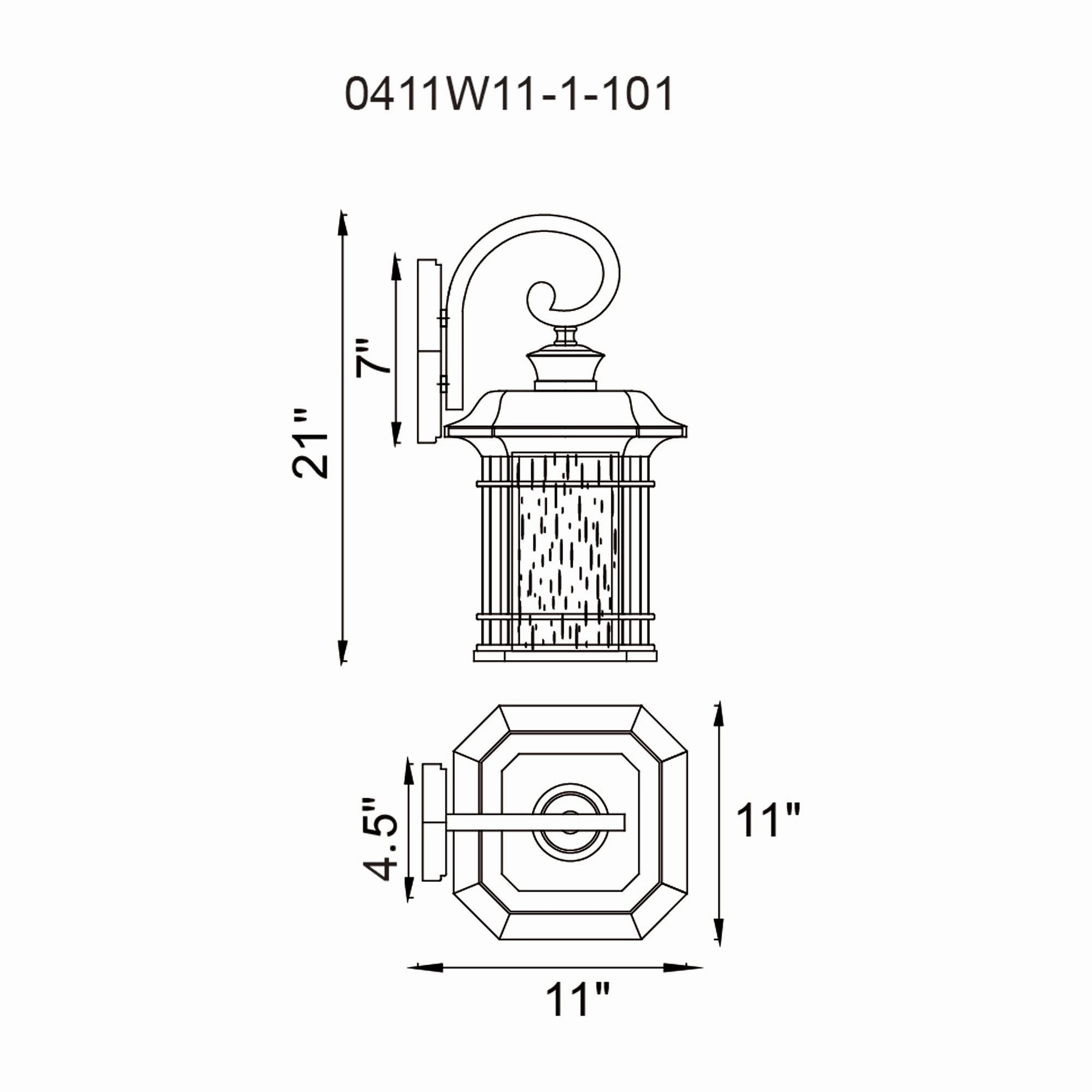 Blackburn 1-Light Outdoor Wall Light