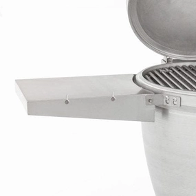 Blaze 20-Inch Kamado Shelf Kit with Hooks BLZKMDOSDSH4Stainless steel BBQ tool set