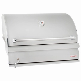 Blaze 32 Charcoal Grill BLZ-4-CHAR professional outdoor BBQ grill set